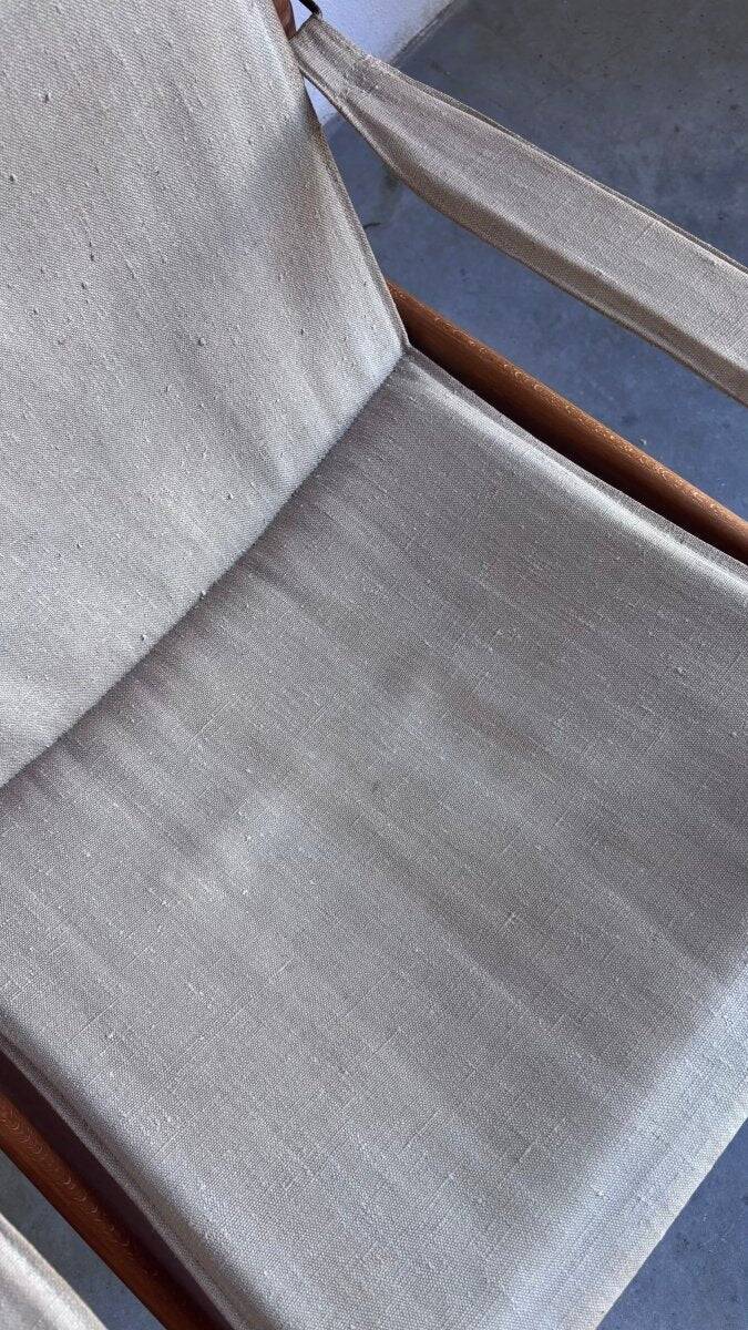 Vintage safari chair Erik Worts