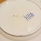 Set of 3 iron earth flat plates Saint Amand et Hamage, Bellflower
