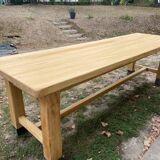 Wooden farm table 3m