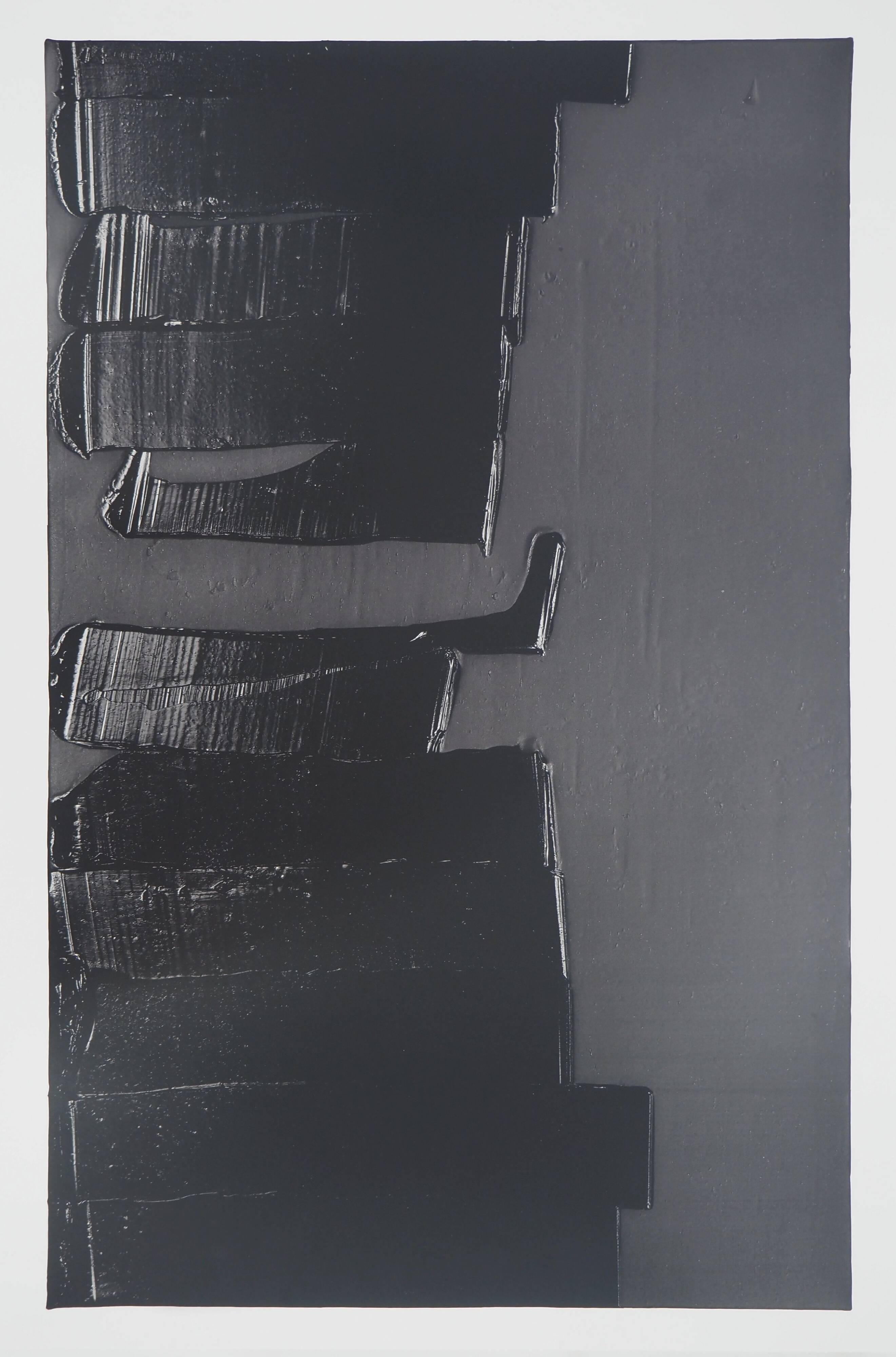 Pierre SOULAGES: Painting July 4, 2021 - Original signed poster