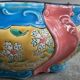 Fruit bowl enamelled by Longwy around 1880