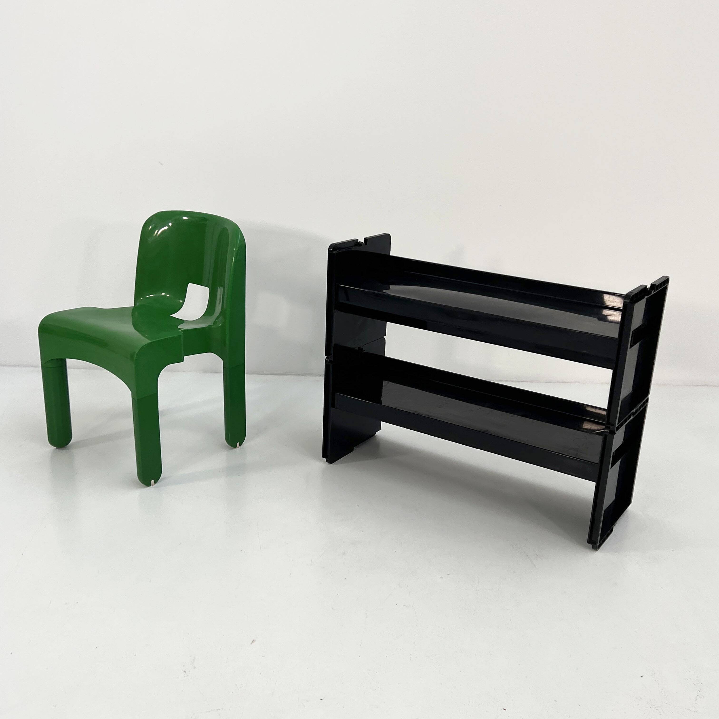 Modular black Jeep shelf by De Pas, D'Urbino & Lomazzi for BBB, 1970