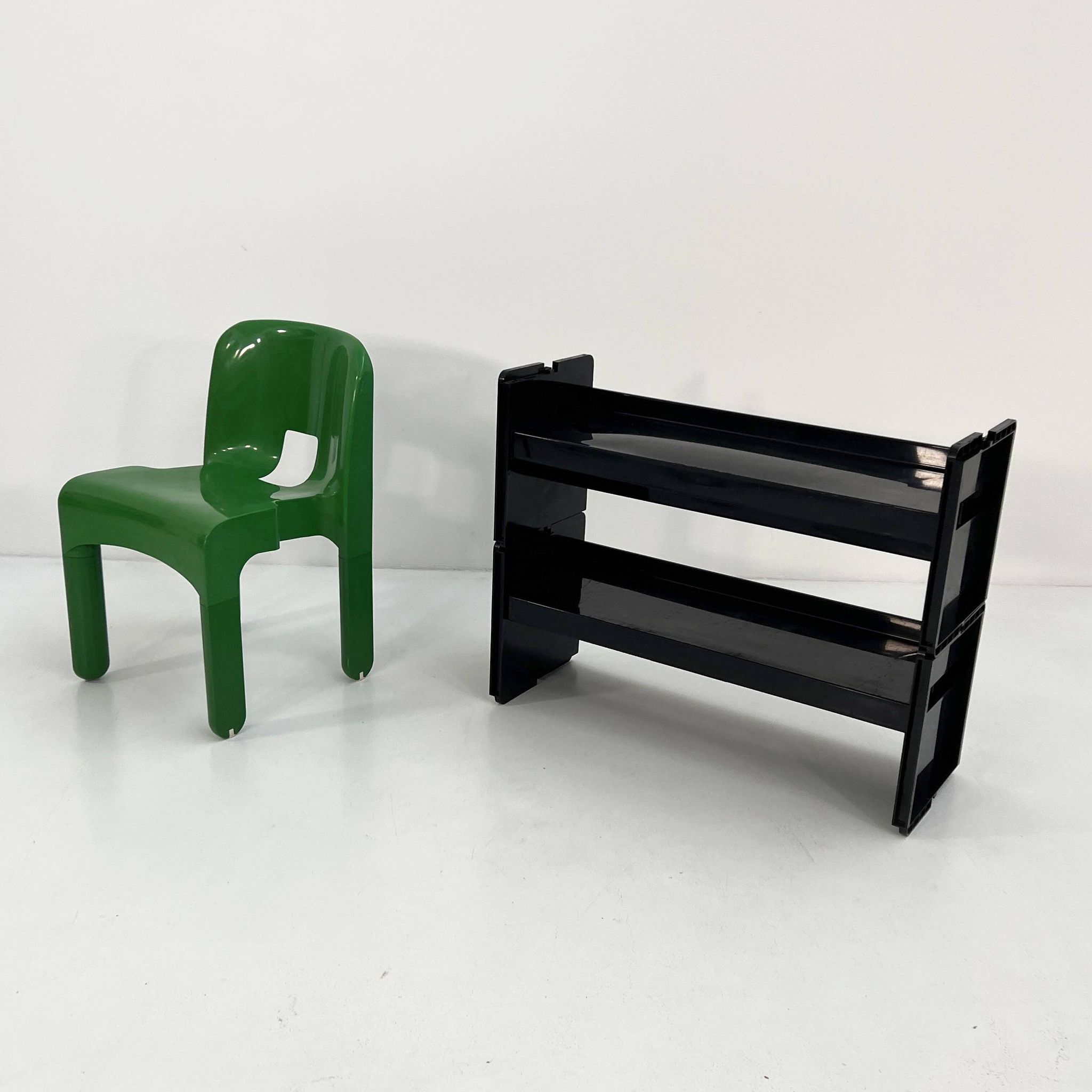 Modular black Jeep shelf by De Pas, D'Urbino & Lomazzi for BBB, 1970