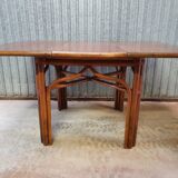 Rattan dining table