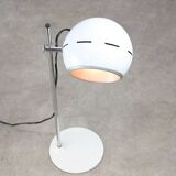 Space-age Italian Table Lamp in White Colour, 1970s