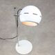 Lampe de table italienne de style spatial, couleur blanche, années 1970