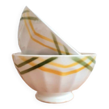 Set of 2 old ceramic bowls