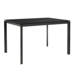 Stretch table in tempered glass HABITAT model Rio
