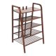 Scandinavian beech magazine rack, Sweden, 1960