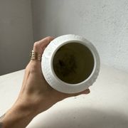 Vase en porcelaine Kaiser, finition « peau de crocodile »