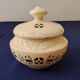 Jug and sugar bowl from Valenciennes by the Gien pottery. Vintage.