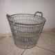 Panier ancien en zinc