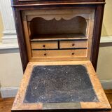 Secretary semainier in mahogany veneer