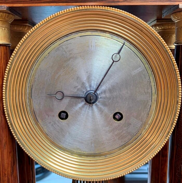 Empire chimney clock