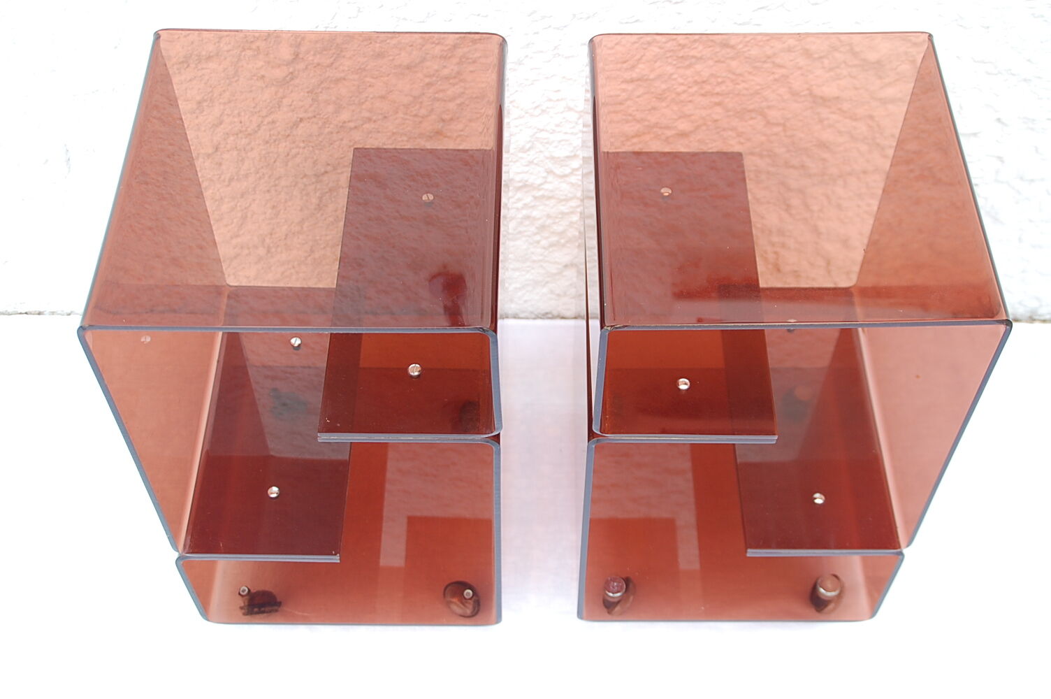 Michel Dumas bedside tables from the 70s