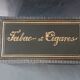 Coffret à tabac et cigares en bois et laiton Napoléon 3