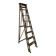 Grand escabeau en bois vintage