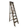 Large vintage wooden stepladder