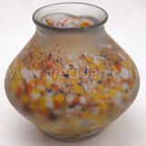 Murano vase with inclusions