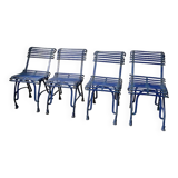 Series of 4 Arras chairs 1900
