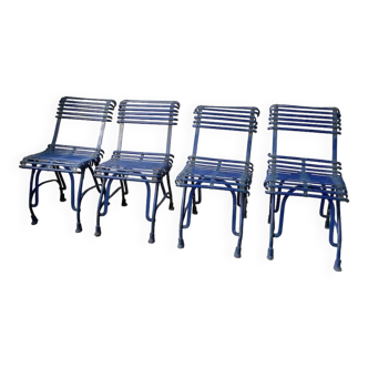 Series of 4 Arras chairs 1900