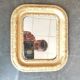 Small old mirror