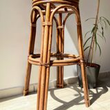 Vintage bentwood bar stool, 1950s