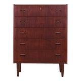 Commode en teck, design danois, années 1970, production : Danemark