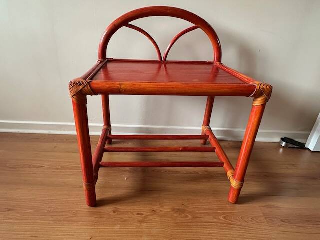 Maugrion rattan room - Roche Bobois - bed, chest of drawers and bedside table