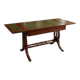 Regency-style writing desk / English style with lyre legs