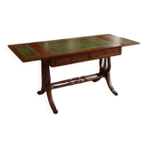 Bureau d'écriture style Regency / English style à piétement lyre