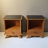 Pair of 50s/60s bedside tables