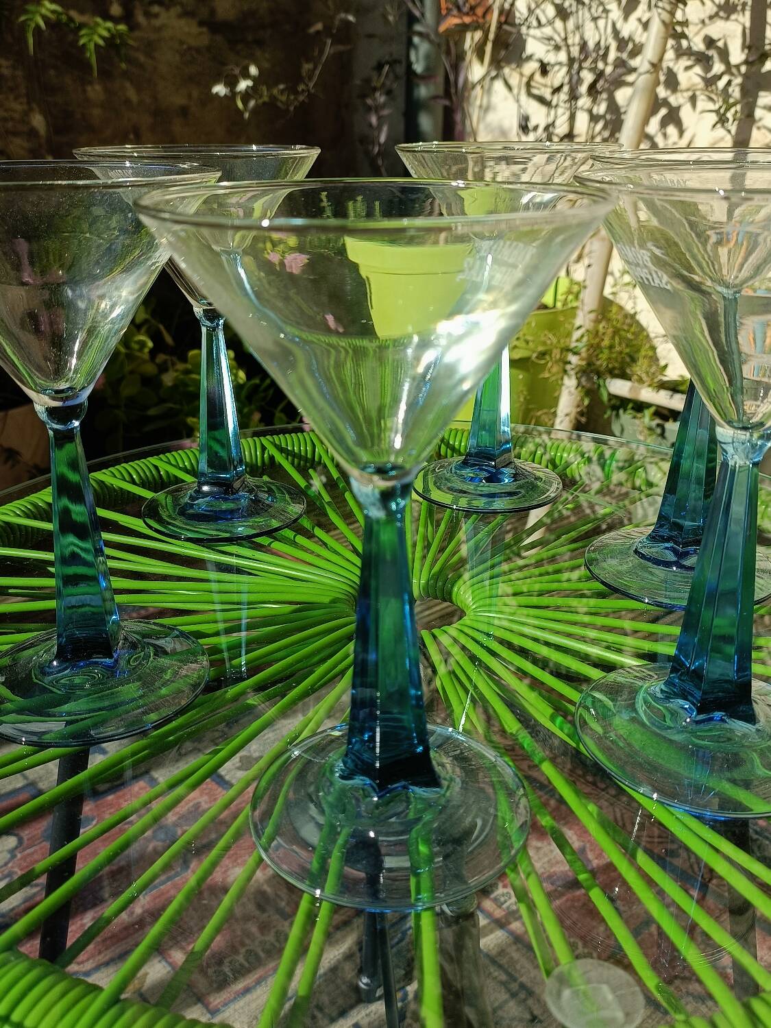 Cocktail glasses