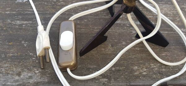 Duo de lampes de chevet vintage