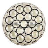Mid-Century Glass Wall Light or Ceiling Light from Limburg, Germany, 1960s
