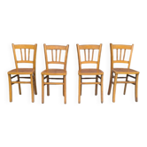 Set of four Luterma bistro chairs