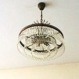 Lustre  cascade Vintage 60s. Hollywood Regency