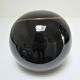 ball paperweight black and coppery glass paste Bob le Bleis glassware Maure Old vintage