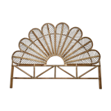Handmade wicker headboard