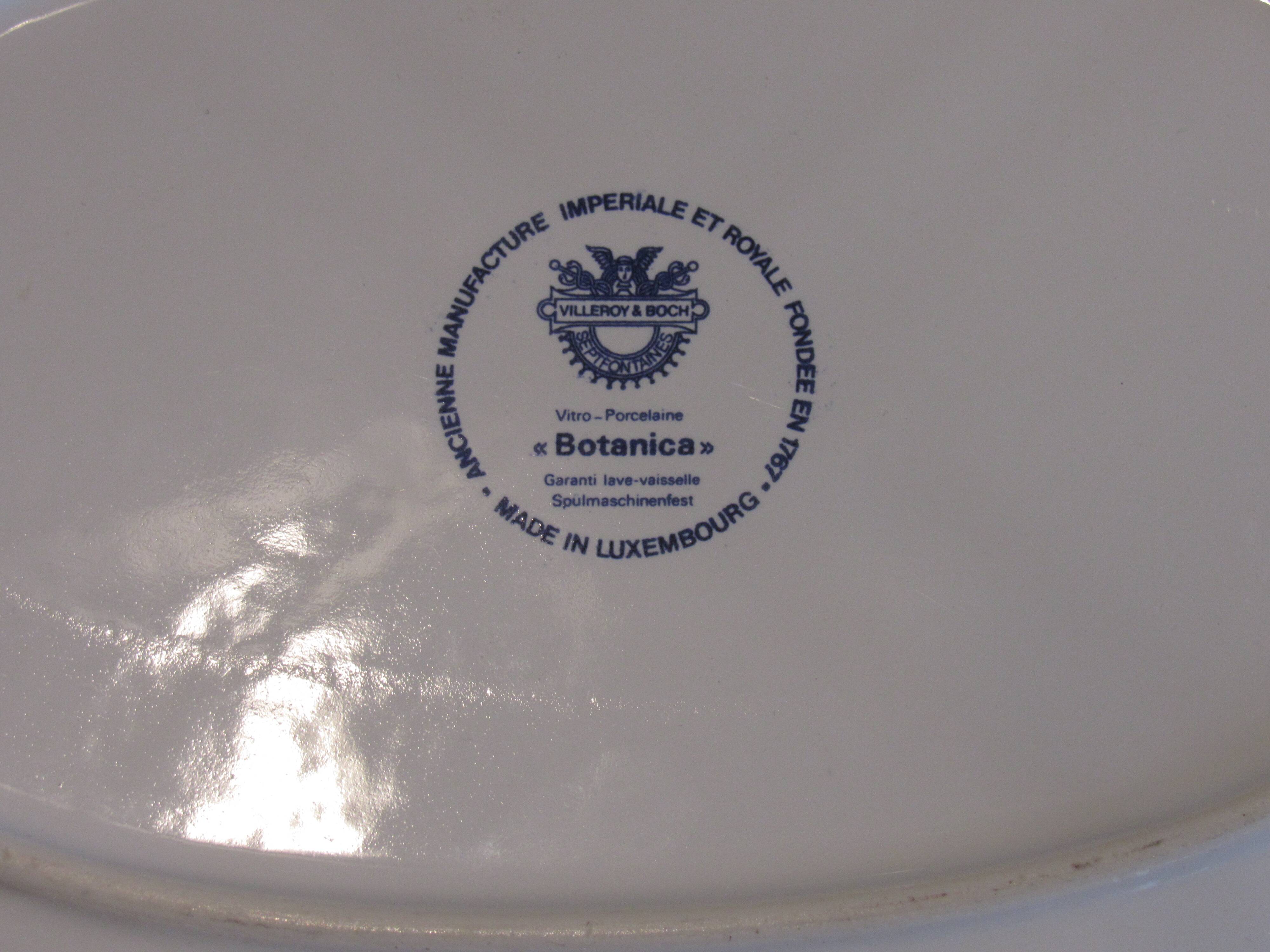 Oval ramekin Botanica collection by Villeroy & Boch