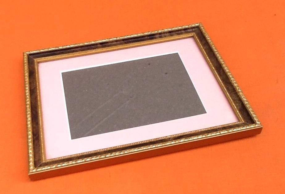 Wooden frame with gilding