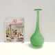 Tulipe en verre soufflé vert Scavo, attribut de Cenedese, Italie