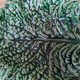 Sarreguemines ceramic cabbage leaf emptier