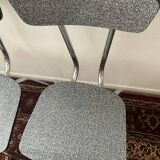 Series of 3 Formica chairs from the 70s