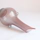 Pink Pulegoso glass vase with little ears, 1960s