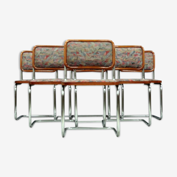 Suite of 6 chairs, 1970
