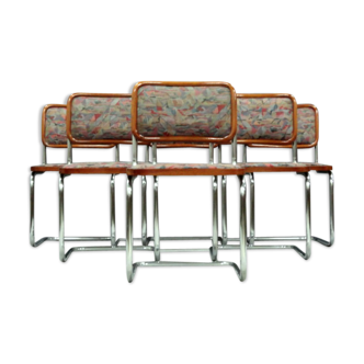 Suite of 6 chairs, 1970