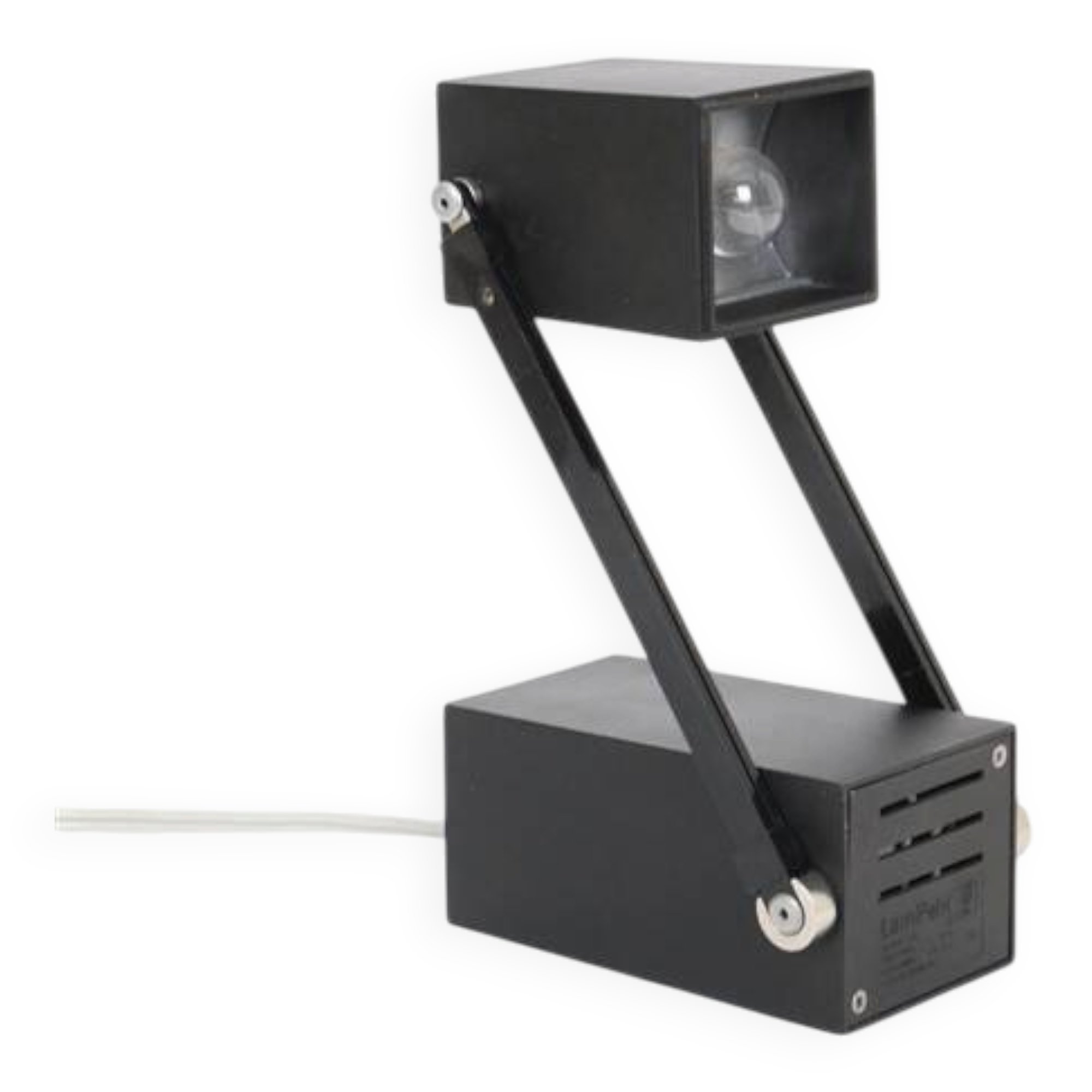 Black Louis Poulsen “Lampetit” desk / table lamp by Bent Gantzel-Boysen, Mid-century Danish modern design, 1960s / 1970s