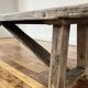 Millau bench solid oak antique - 200 cm
