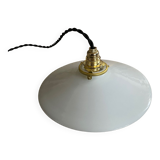 Old opaline pendant light